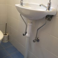 CMF install toilet and basin at Russell Lea Property