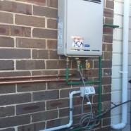 CMF gas instantaneous HWU installation in Ryde NSW