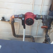 Circulating pump replacement at Ryde