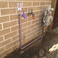 CMF Plumbing install recycled water tap in Kellyville property