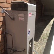 CMF plumbing install new GAS hot water unit in Eastwood