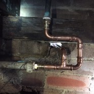 CMF repair leaking pipe in Greenwich