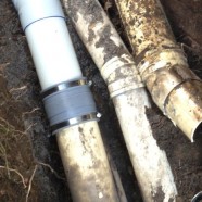 CMF repair damaged sewer pipe at Palm Beach