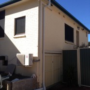 CMF Plumbing install new downpipe at Ryde NSW