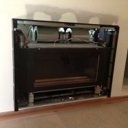 CMF Plumbing install Rinnai gas fireplace at Chester Hill NSW