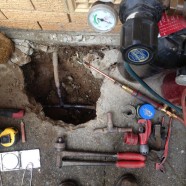 Burst pipe at Epping  repaired