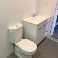 Bathroom fit out at Brookvale by CMF Plumbing
